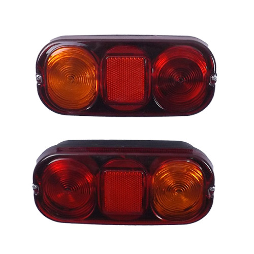 Задній ліхтар Прямокутний 12V (200*90*60мм) "CERAY" Е-115-K з ПРОВОДОМ (2шт/уп)