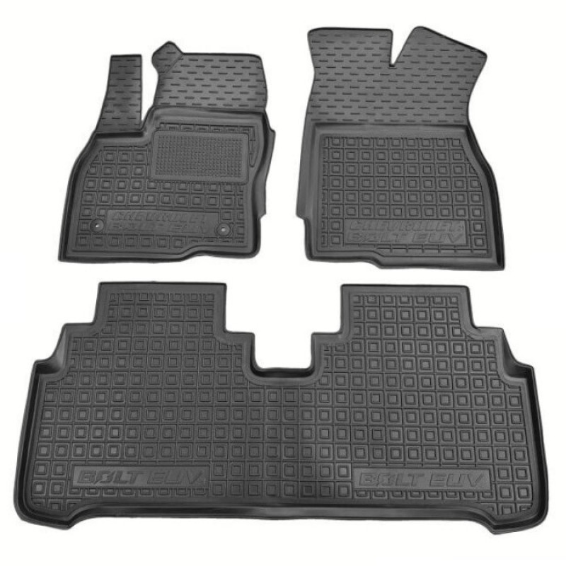 Килимки салона Chevrolet Bolt EUV 2021-2023 (4 шт) "Avto-Gumm" 12097