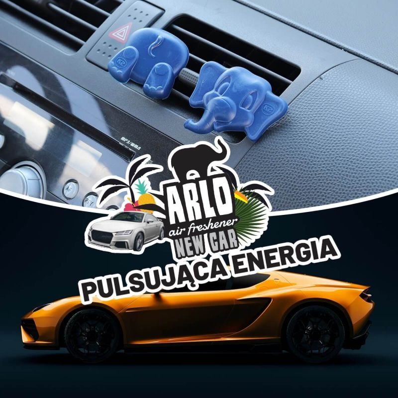 Освіжувач силікон на обдув 15г - "K2" - Arlo - New Car (Нова машина) (V89NCA) (K20633) Освіжувач силікон на обдув 15г - "K2" - Arlo - New Car (Нова машина) (V89NCA) (K20633)
