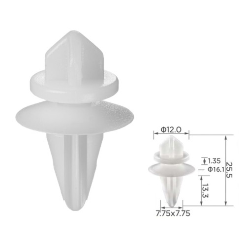 Кліпси C0258 Mitsubishi MB846992 ( уп. 100 шт.) Кліпси C0258 Mitsubishi MB846992 ( уп. 100 шт.)