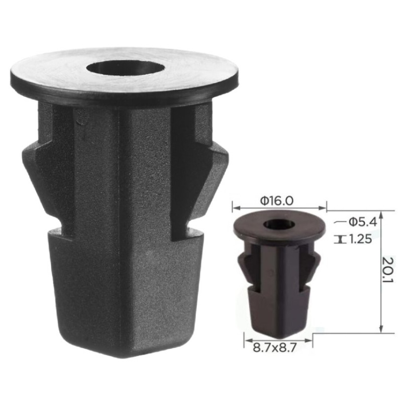 Кліпси C0344 під саморіз Toyota 9018906214 ( уп. 100 шт.) Кліпси C0344 під саморіз Toyota 9018906214 ( уп. 100 шт.)
