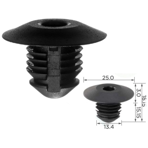 Кліпси C0353 обшивки GM 15056810 (уп.100шт)