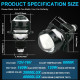 Лінза бі-LED 3"(D76 мм) 110/130w 12000/14000Lm 5500К 12v (A1)