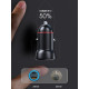 AЗП 12/24V 1USB-1Type-C 2,4А 22.5W.PD20W. QC3.0 P30 (Mini) метал