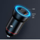AЗП 12/24V 1USB-1Type-C 2,4А 22.5W.PD20W. QC3.0 P30 (Mini) метал