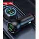 АЗП 12/24V 2USB 2.4А 30W+30W.PD20W. QC3.0 P5CX (метал)