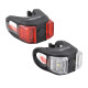 Набір вело світла 2xLEDs 3-7lm/2xCR2032/3реж. роботи/вологонепр,/Red-White(2шт) GreysLED №GR