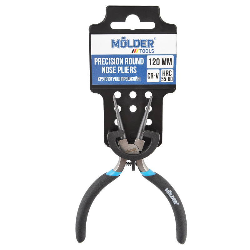 Круглогубці 120мм/5" "Molder" прецизійні (MT41512)