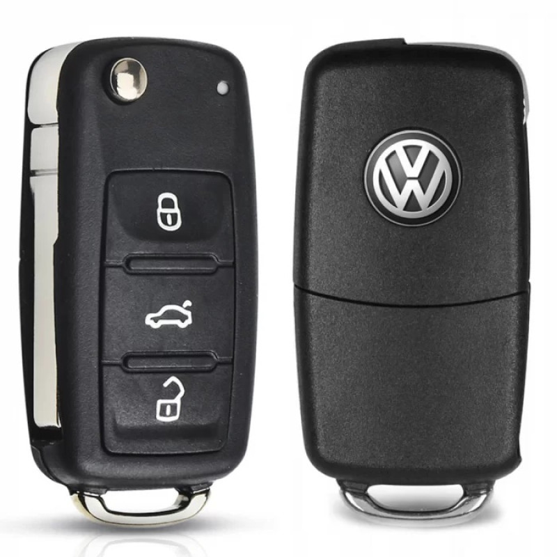 Чохол для ключа Volkswagen №1-3 кнопки Чохол для ключа Volkswagen №1-3 кнопки