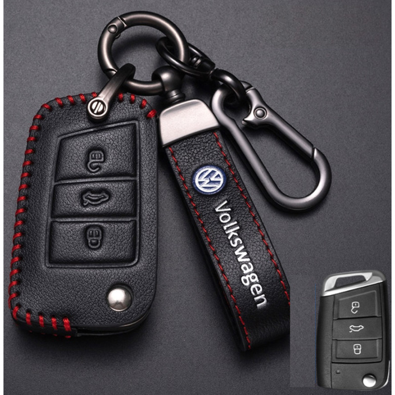 Чохол для ключа Volkswagen №2-3 кнопки.викідний Чохол для ключа Volkswagen №2-3 кнопки.викідний