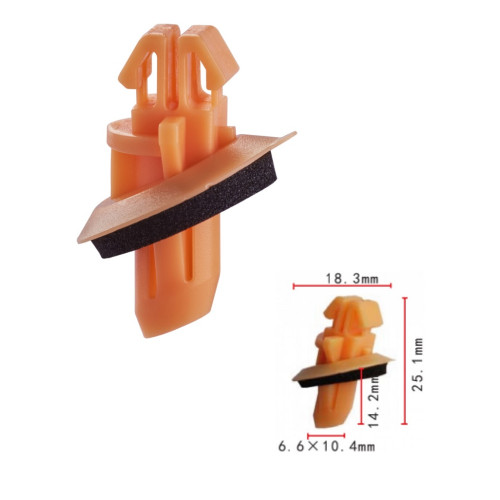 Кліпси C1092 молдингу/крило TOYOTA, LEXUS (75394-60030, 7539460030, 15814) ( уп. 100 шт.) Кліпси C1092 молдингу/крило TOYOTA, LEXUS (75394-60030, 7539460030, 15814) ( уп. 100 шт.)