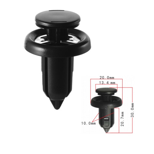 Кліпси C1119 розпірні HONDA, NISSAN (0155309241, 91506-S9A-003, 91506S9A003, 11423) (100шт) Кліпси C1119 розпірні HONDA, NISSAN (0155309241, 91506-S9A-003, 91506S9A003, 11423) (100шт)