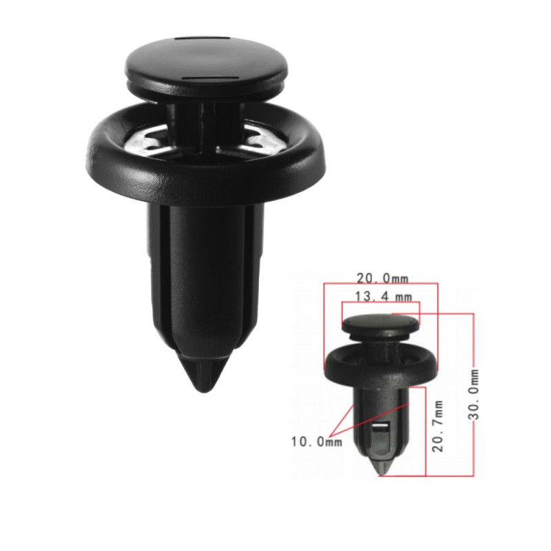 Кліпси C1119 розпірні HONDA, NISSAN (0155309241, 91506-S9A-003, 91506S9A003, 11423) (100шт) Кліпси C1119 розпірні HONDA, NISSAN (0155309241, 91506-S9A-003, 91506S9A003, 11423) (100шт)