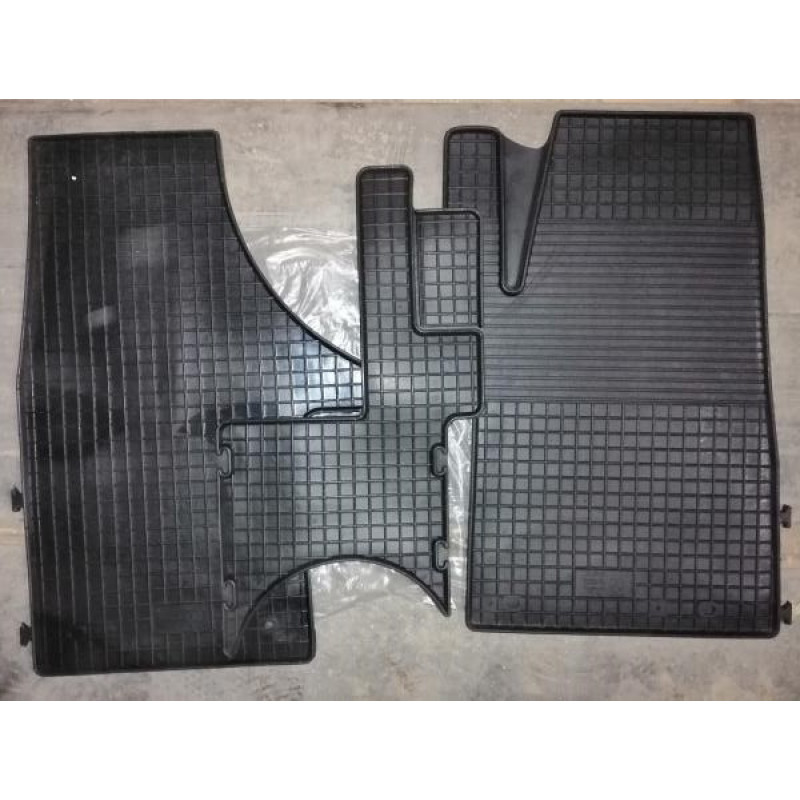 Килимки в салон Volkswagen T5 с 2003 - 3шт (1+2) "РТИ"
