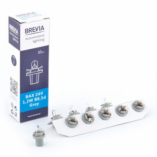 Лампа 24V з патроном B8,5d 1,2W Grey "Brevia" (24321C) (уп.10шт) (200 шт/ящ)