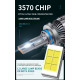 Лампа LED H7 радіатор+кулер  60W/9600Lm/6000K 3570 Chip + 400% 12V "R11" 12 міс. гарантії