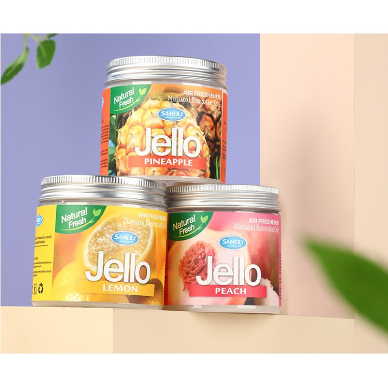 Освіжувач Банка SAMEILI Jello 220гр. "Ананас" гель Освіжувач Банка SAMEILI Jello 220гр. "Ананас" гель