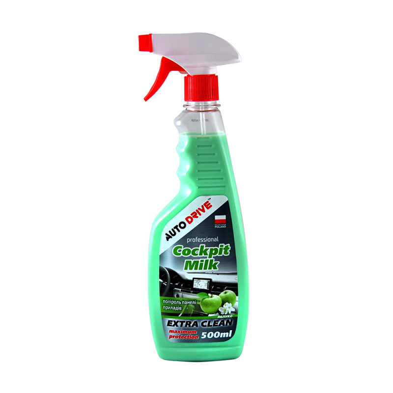 Поліроль торпеди молочко тригер 500ml "AutoDrive" Яблуко AD0069 (24шт/уп)