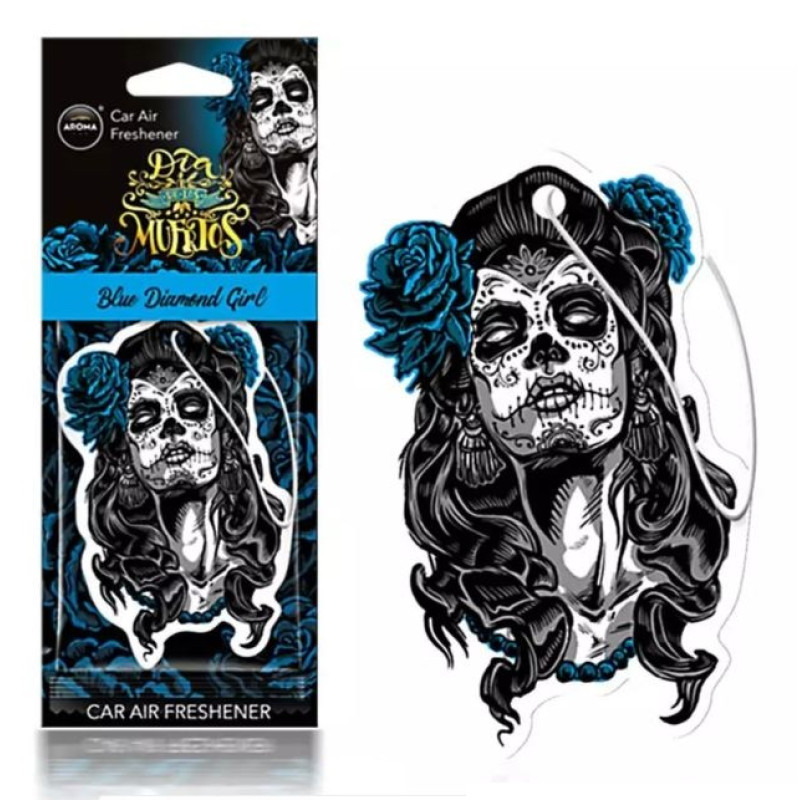 Освіжувач сухий лист - "Aroma" - Dia De Los Muertos - Blue Diamond Girl 83116 Освіжувач сухий лист - "Aroma" - Dia De Los Muertos - Blue Diamond Girl 83116