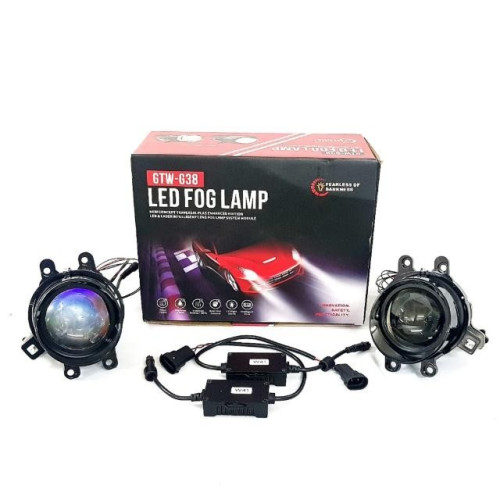 Додаткові LED-Bi фари - BMW series 1-3 3.0" 35W Білий 6000K GTW-G38
