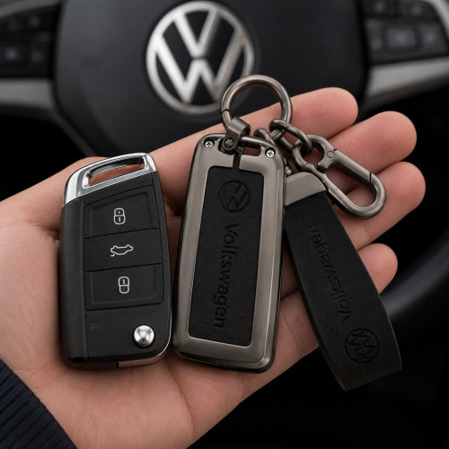 Чохол для ключа Volkswagen №2-3 кнопки.викідний NEW Metal F-Seria Чохол для ключа Volkswagen №2-3 кнопки.викідний NEW Metal F-Seria