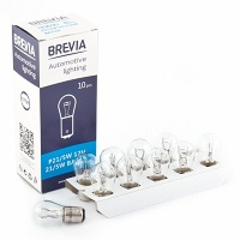 Лампа 24V (цок.ВАY15s) P21/5W "Brevia" (24303C) (уп.10шт) (200 шт/ящ)
