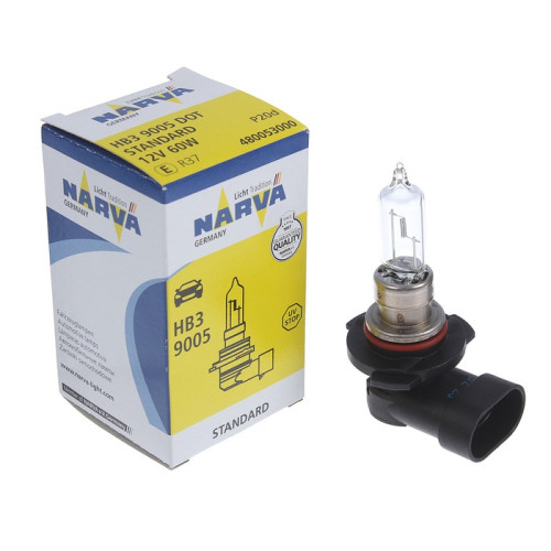 Лампа 12V HB3 60W Standart "Narva" (1шт) (48005)