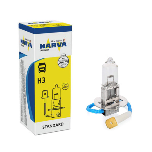 Лампа 24V H3 70W Standart "Narva" (1шт) (48700)
