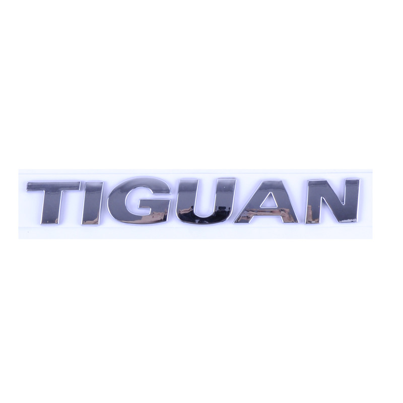 Емблема - напис "TIGUAN" (коса) скотч 178х25 мм 2012-2015 (wiwo 5HO 853 687B 739)