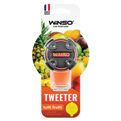 Освіжувач рідкий на обдув 8ml - "Winso" - Tweeter - Tutti Frutti (Тутті-Фрутті) 530850 (24шт/ящ)