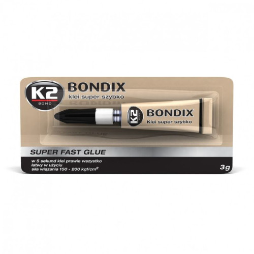 Супер клей універсальний планшет 3gx12 шт. "K2" EB100 Bond Bondix (12шт)