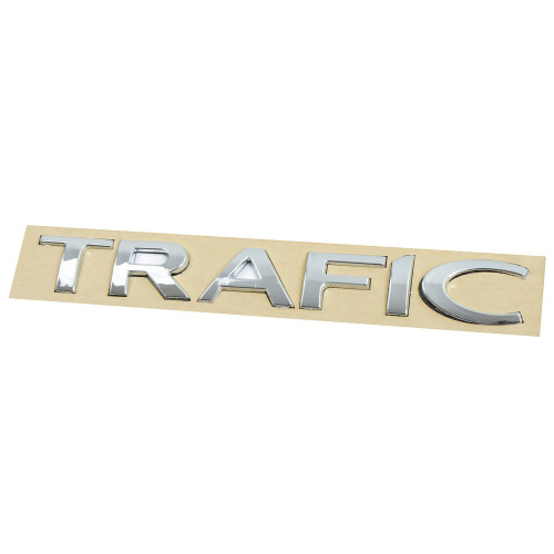 Емблема - напис "TRAFIC" III скотч 248х31мм 2014-