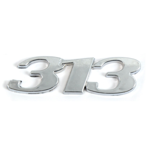 Емблема - напис "313" скотч 91х26 мм 2004-2011