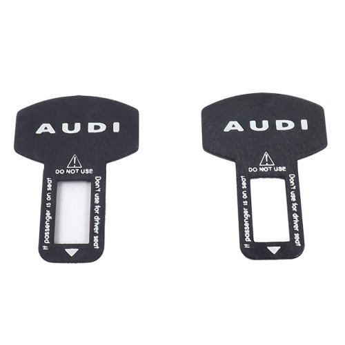 Заглушка ременя безпеки нейлон "Audi"  (2шт/уп)