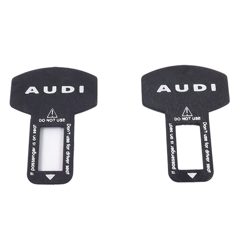 Заглушка ременя безпеки нейлон "Audi"  (2шт/уп)
