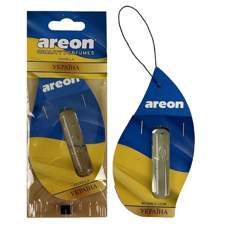 Освіжувач рідкий 5ml - "Areon" - Mon Liquid - Vanilla (Ваніль) UA (Прапор України) Освіжувач рідкий 5ml - "Areon" - Mon Liquid - Vanilla (Ваніль) UA (Прапор України)