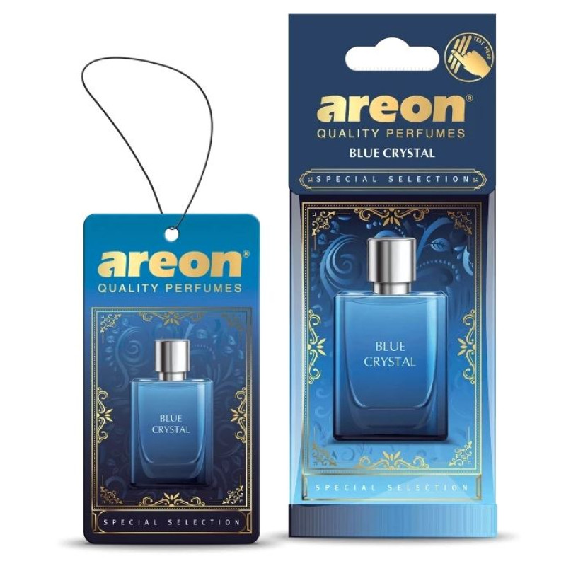 Освіжувач сухий лист - "Areon" - Special Selection - Blue Crystal (Блакитний кристал)