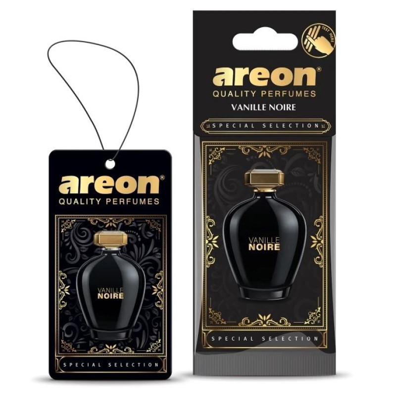 Освіжувач сухий лист - "Areon" - Special Selection - Vanille Noir (Ваніль нуар)