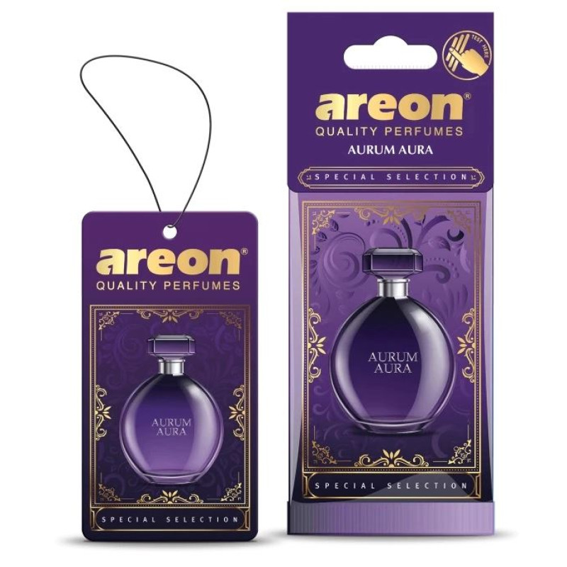 Освіжувач сухий лист - "Areon" - Special Selection - Aurum Aura (Золота аура)