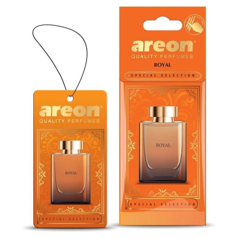 Освіжувач сухий лист - "Areon" - Special Selection - Royal (Королівський)