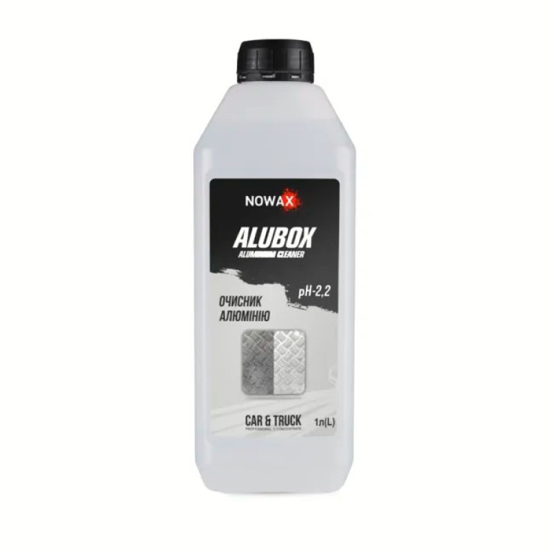 Засіб для відновлення алюмінію 1L Nowax Alubox Aluminium Cleaner NX01195