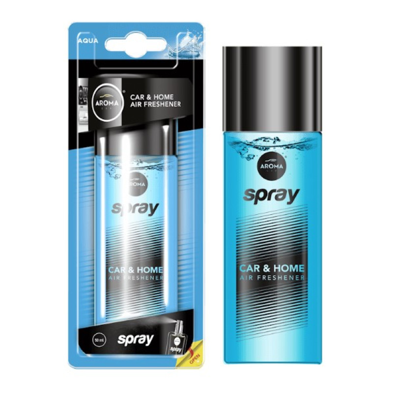 Освіжувач спрей 50ml - "Aroma" - Car Spray Men - Aqua (Свіжість води) Блістер Освіжувач спрей 50ml - "Aroma" - Car Spray Men - Aqua (Свіжість води) Блістер