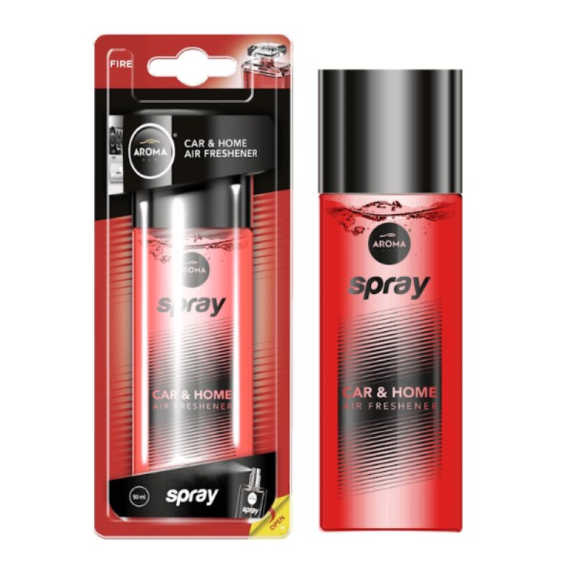 Освіжувач спрей 50ml - "Aroma" - Car Spray Men - Fire (Вогонь) Fahrenheit Блістер Освіжувач спрей 50ml - "Aroma" - Car Spray Men - Fire (Вогонь) Fahrenheit Блістер