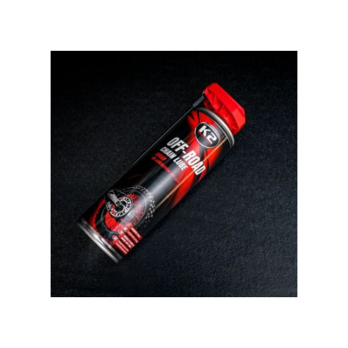 Мастило літієве спрей 500ml - Для Ланцюгів (Off-Road Chain Lube) "K2" W140