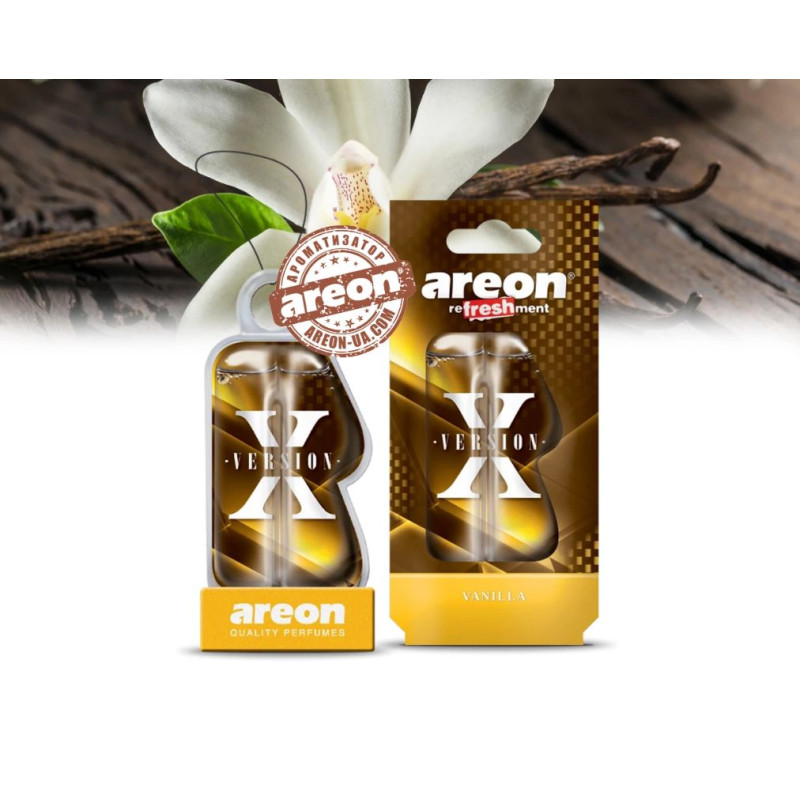 Освіжувач рідкий 8,5ml - "Areon" - X-version - Vanilla (Ваніль)