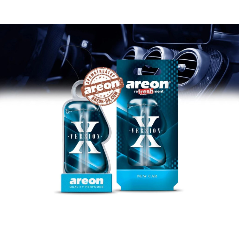 Освіжувач рідкий 8,5ml - "Areon" - X-version - New Car (Нова Машина)