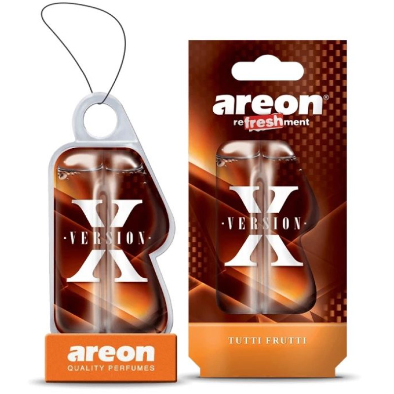 Освіжувач рідкий 8,5ml - "Areon" - X-version - Tutti-Frutti (Тутті-Фрутті) Освіжувач рідкий 8,5ml - "Areon" - X-version - Tutti-Frutti (Тутті-Фрутті)
