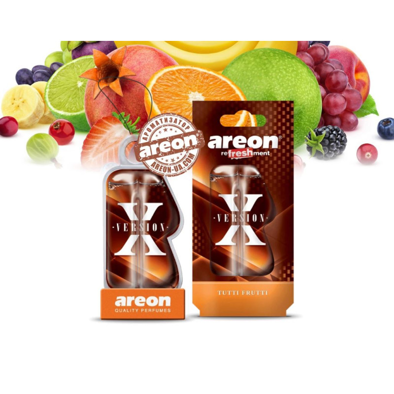 Освіжувач рідкий 8,5ml - "Areon" - X-version - Tutti-Frutti (Тутті-Фрутті) Освіжувач рідкий 8,5ml - "Areon" - X-version - Tutti-Frutti (Тутті-Фрутті)