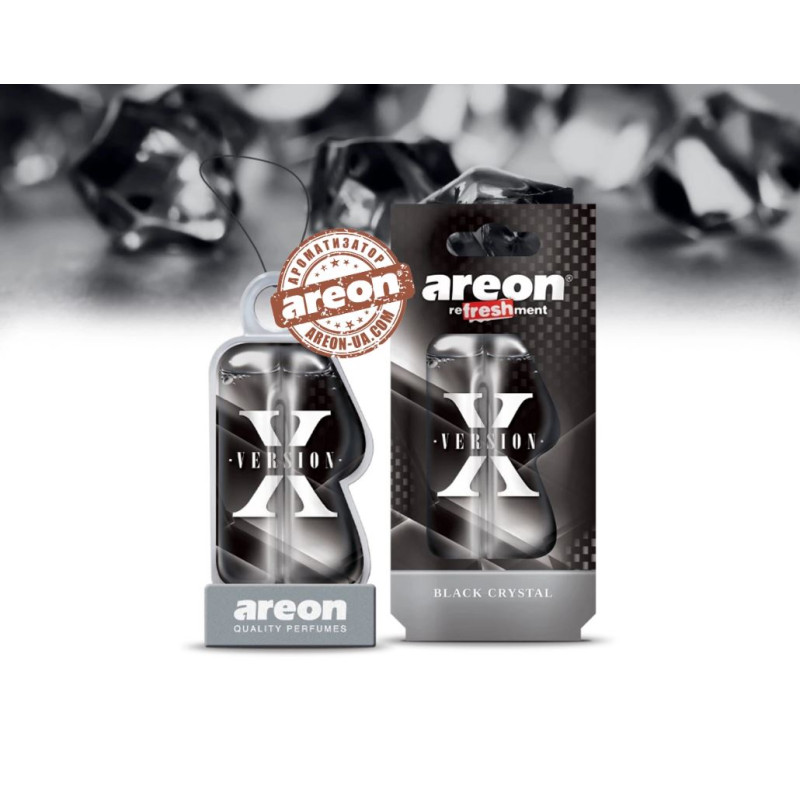 Освіжувач рідкий 8,5ml - "Areon" - X-version - Black Crystal (Чорний Кристал) Освіжувач рідкий 8,5ml - "Areon" - X-version - Black Crystal (Чорний Кристал)
