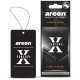 Освіжувач сухий лист - "Areon" - X-version - Vanilla Black (Чорна ваніль)
